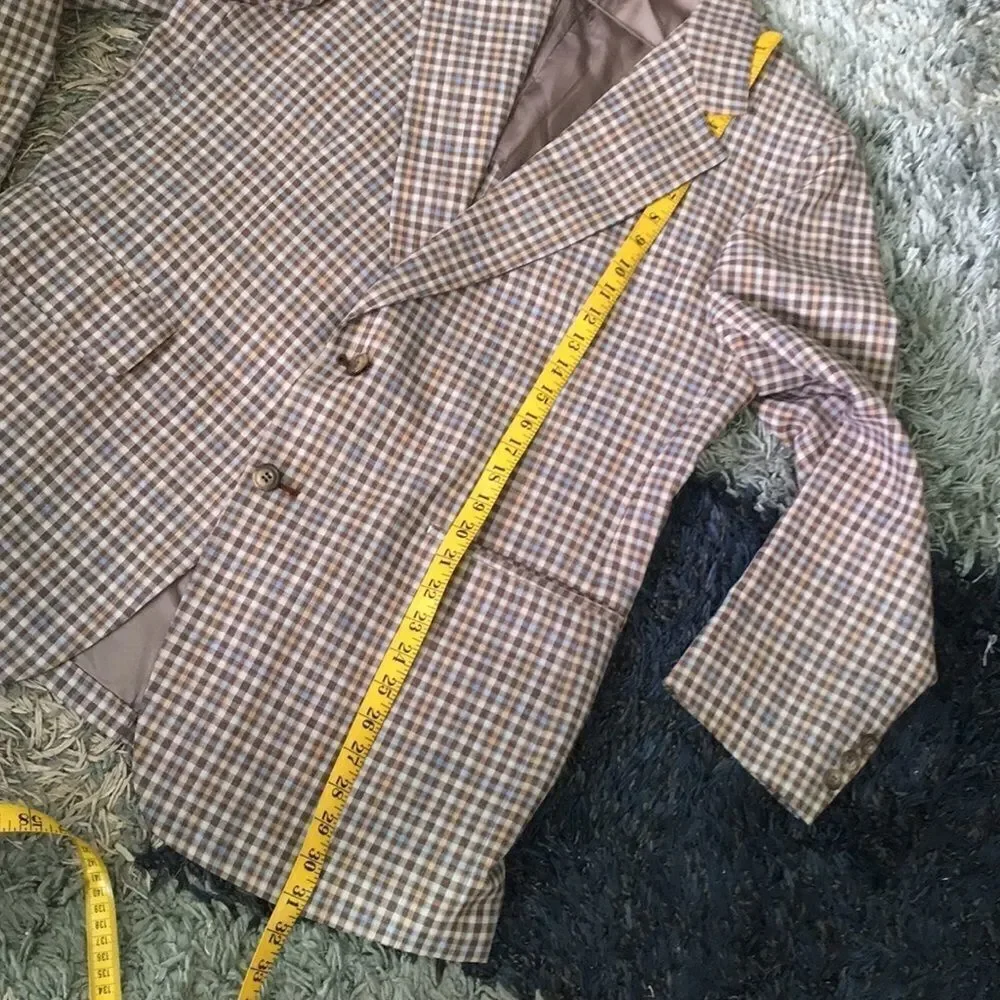 Vintage Plaid Blazer/Jacket